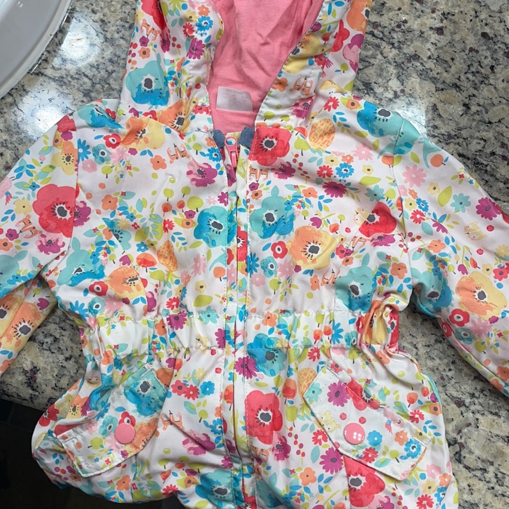 Baby girl windbreaker